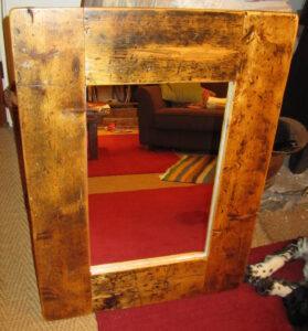 Reclaimed wood Mirror