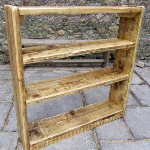 Reclaimed wood Square bookcase