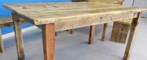 Pine dining room table
