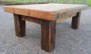 Warehouse joist coffee table