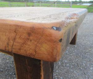 Warehouse joist coffee table