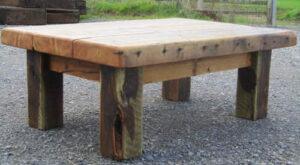 Warehouse joist coffee table