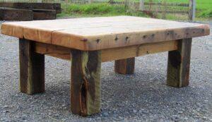 Warehouse joist coffee table
