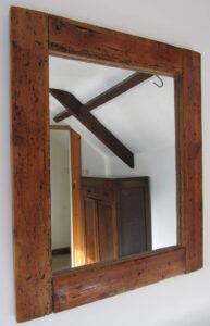 Reclaimed wood mirror