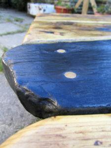 Reclaimed wood table