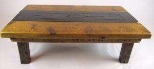 Reclaimed wood coffee table
