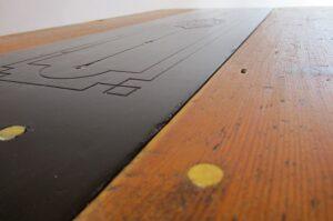 Reclaimed wood coffee table