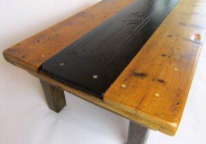 Reclaimed wood coffee table