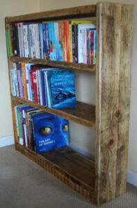 Reclaimed wood Bookcase