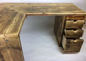 Corner desk with drawers