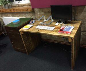 Reclaimed wood Office desk