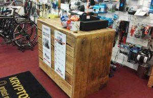 Reception desk