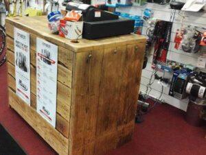 Reception desk